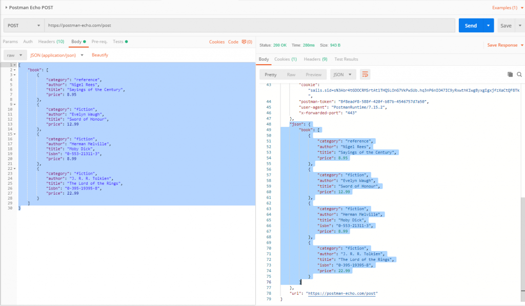 getting array keys in post method using postman in... API Testing với Postman (Phần 14) – Xử lý array | GiangTester Blog